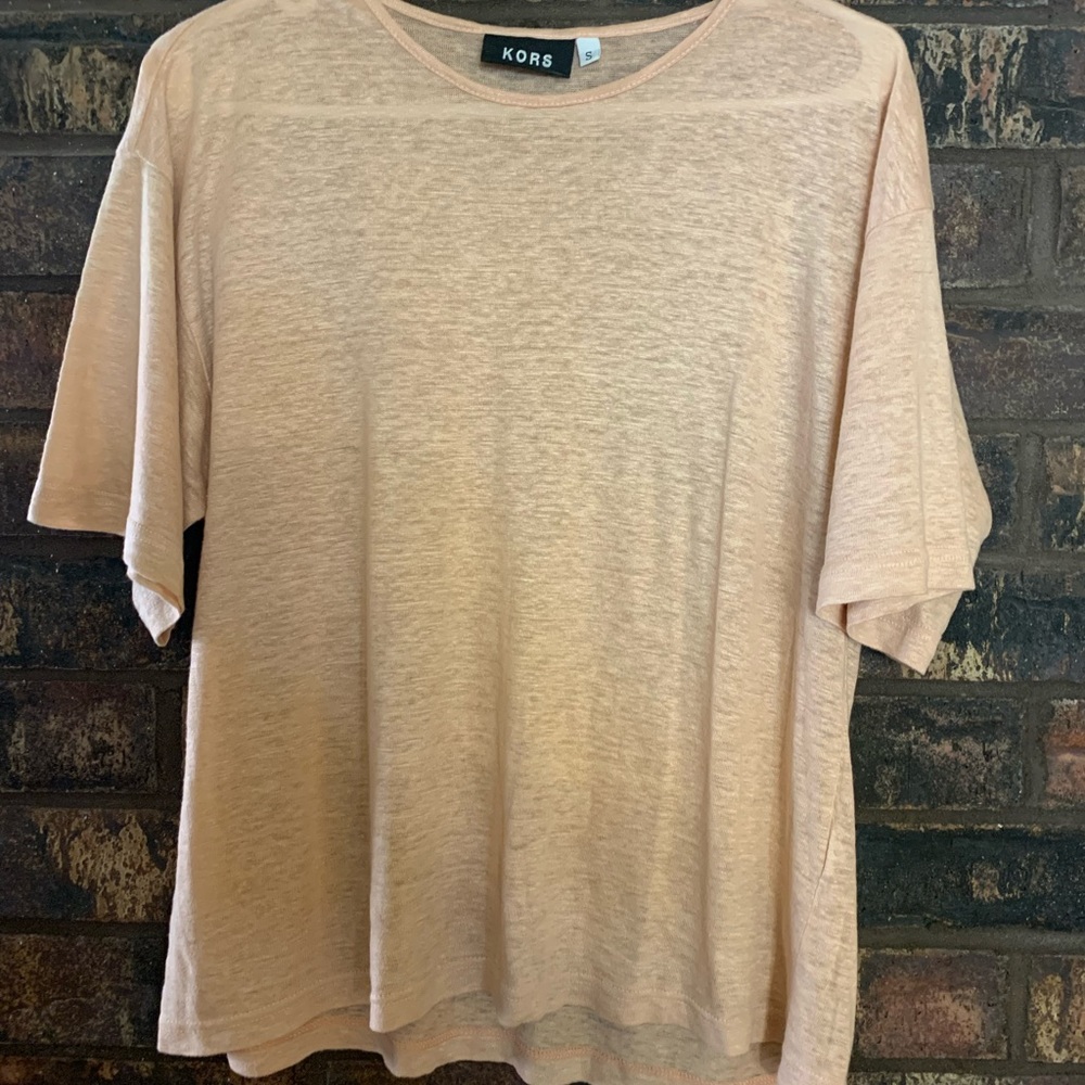 Michael Kors 1990’s linen tee S